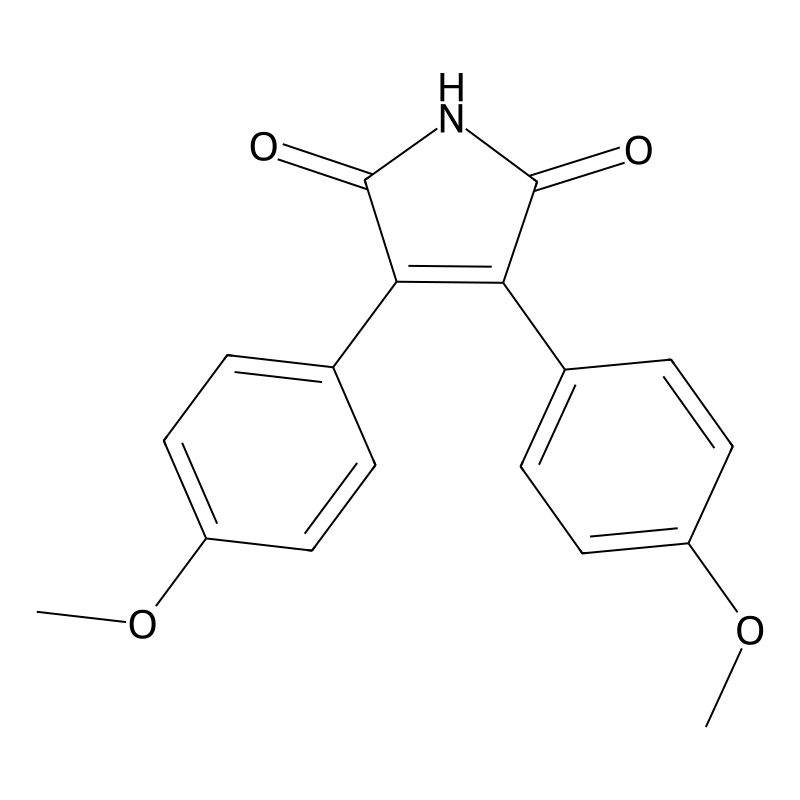 1H-Pyrrole-2,5-dione, 3,4-bis(4-methoxyphenyl)-