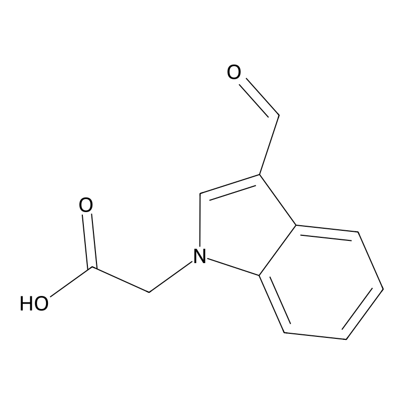 3-Formylindol-1-yl-acetic acid
