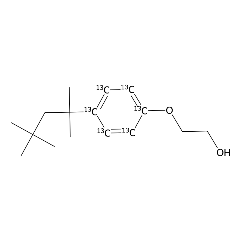 4-tert-Octylphenol Monoethoxylate-13C6