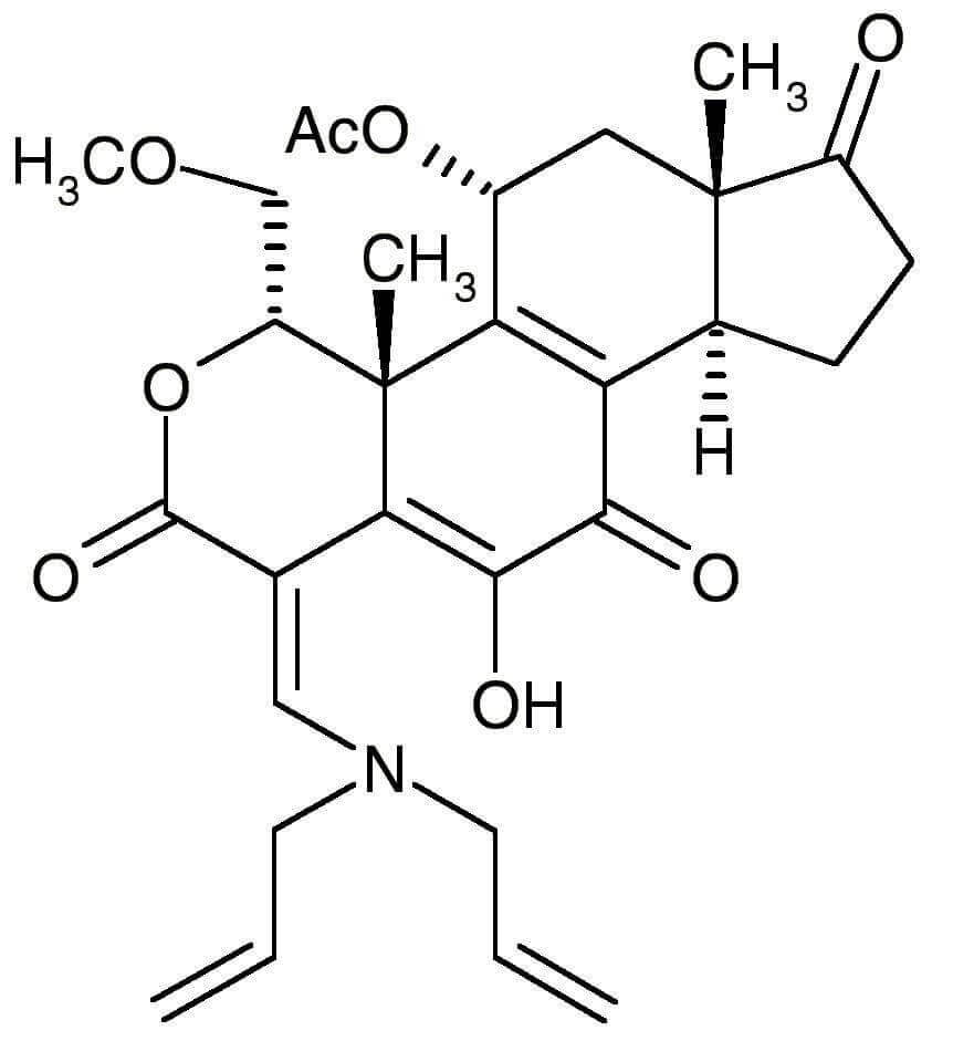 Structure of PX-866