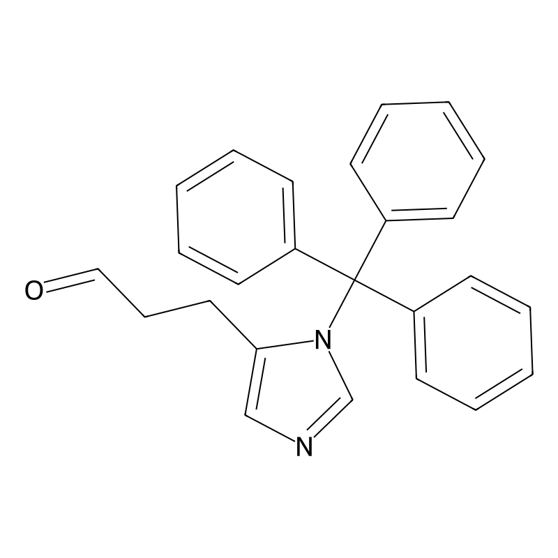 3-(3-Tritylimidazol-4-yl)propanal