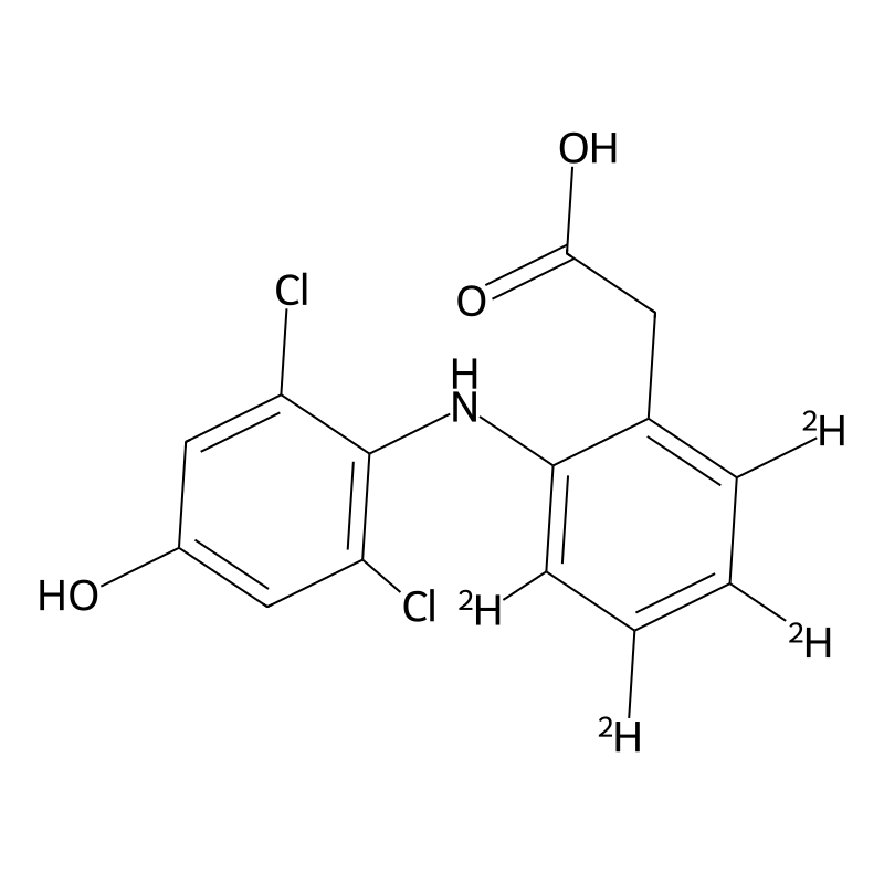 4'-Hydroxy Diclofenac-D4 (Major)