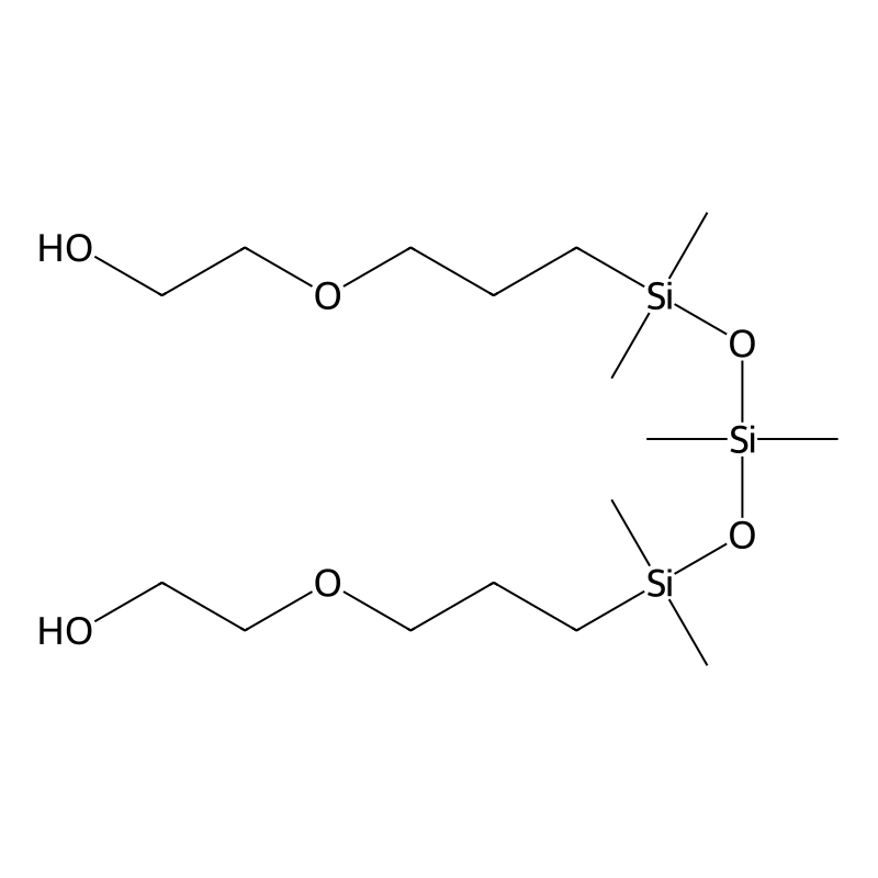 Poly[oxy(dimethylsilylene)], alpha-[(3-hydroxyprop...