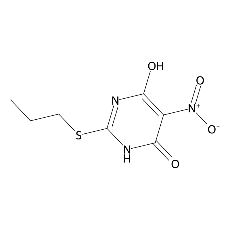 5-Nitro-2-(propylthio)pyrimidine-4,6-diol