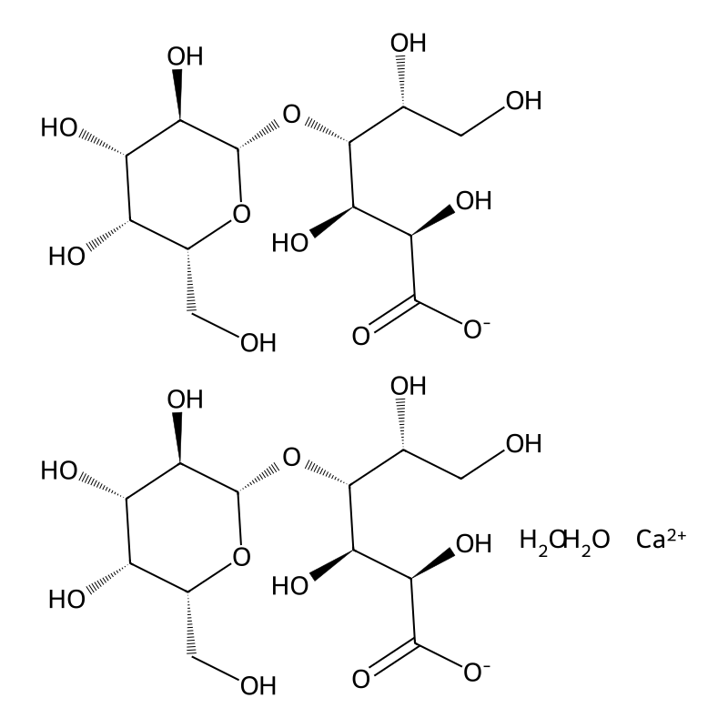 calcium (2R,3R,4R,5R)-2,3,5,6-tetrahydroxy-4-[(2S,3R,4S,5R,6R)-3,4,5-trihydroxy-6-(hydroxymethyl)oxan-2-yl]oxyhexanoate