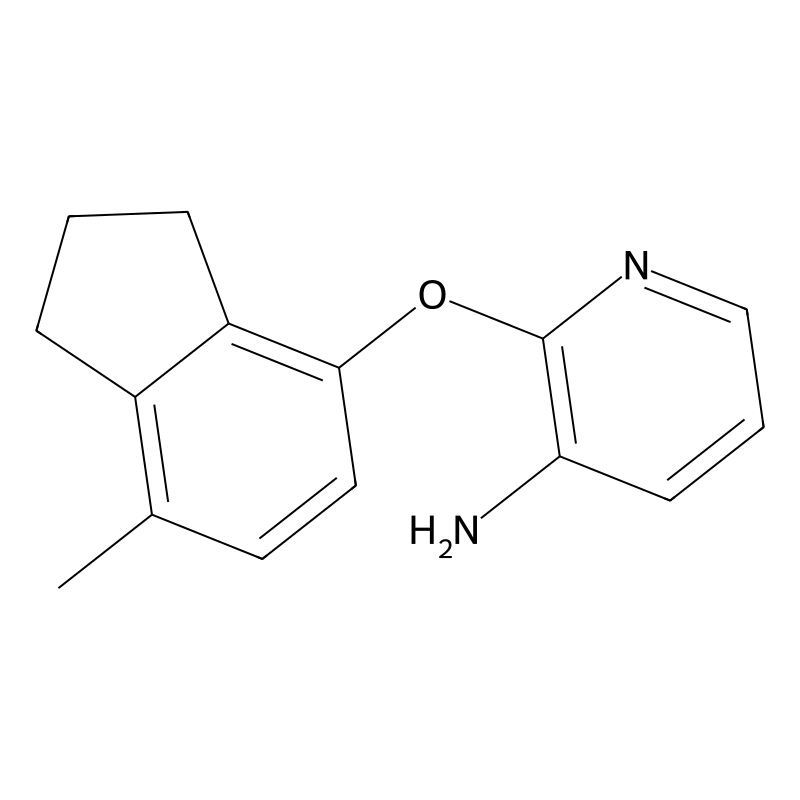 2-[(7-methyl-2,3-dihydro-1H-inden-4-yl)oxy]pyridin...