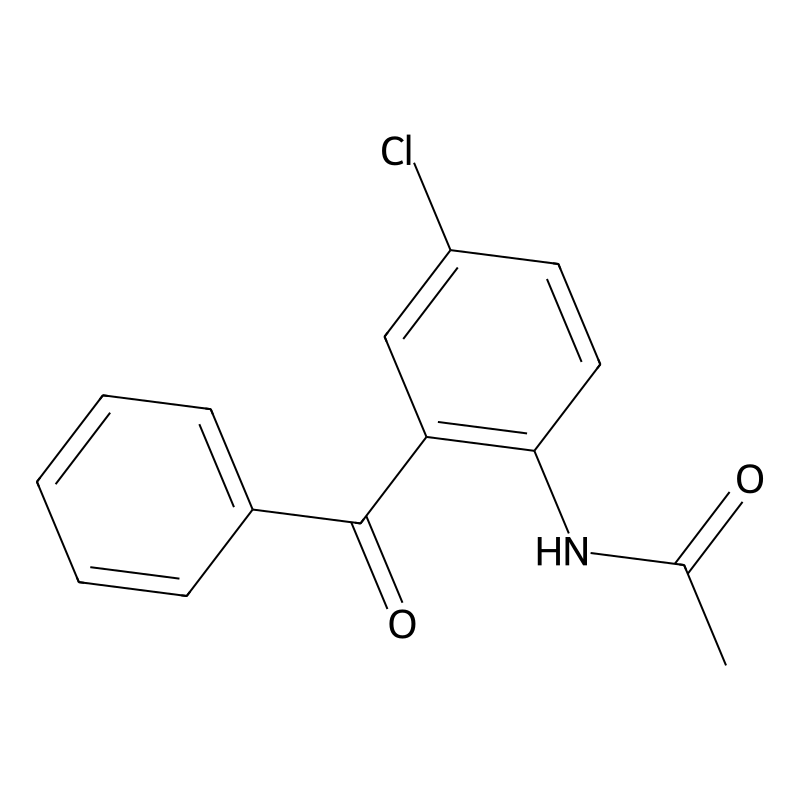 N-(2-Benzoyl-4-chlorophenyl)acetamide
