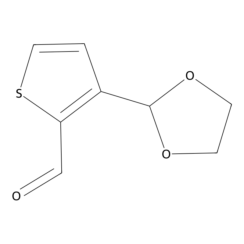 3-(1,3-Dioxolan-2-yl)thiophene-2-carbaldehyde