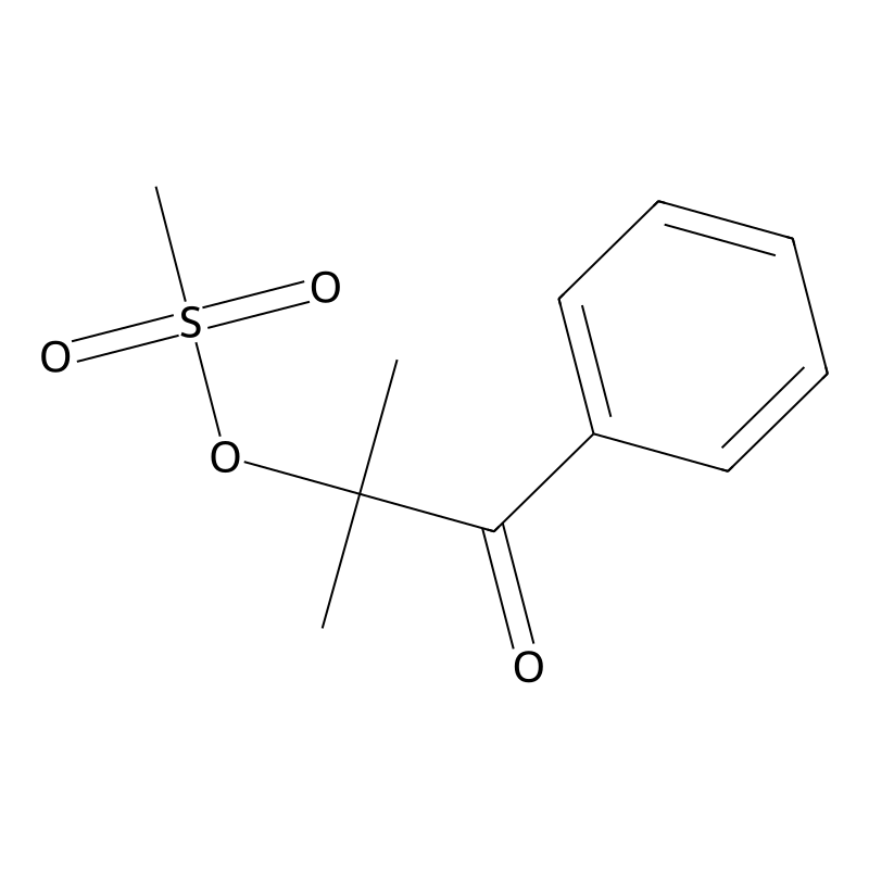 2-Methyl-1-oxo-1-phenylpropan-2-yl methanesulfonat...