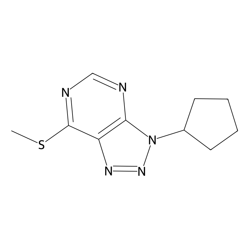 3-Cyclopentyl-7-methylsulfanyltriazolo[4,5-d]pyrim...