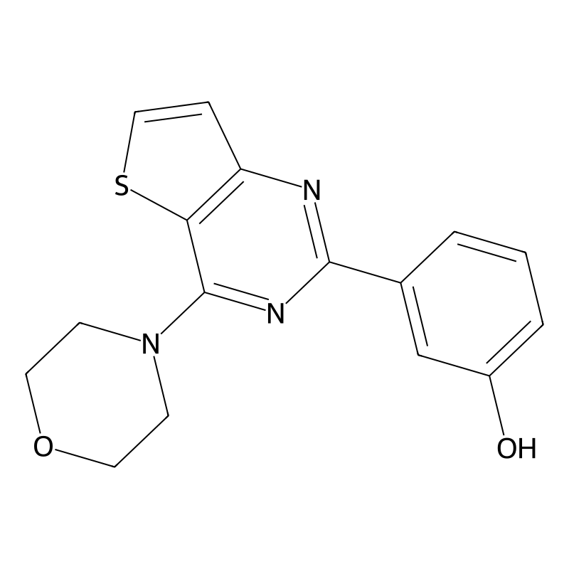 3-(4-Morpholin-4-ylthieno[3,2-d]pyrimidin-2-yl)phenol