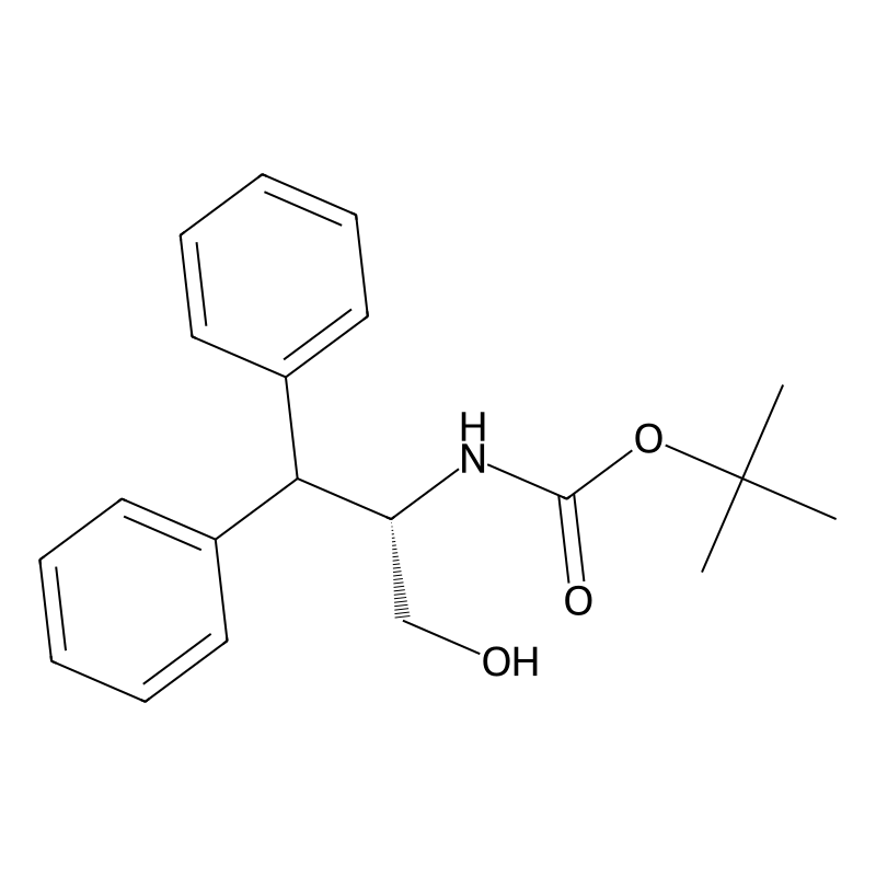 (S)-tert-Butyl (3-hydroxy-1,1-diphenylpropan-2-yl)...
