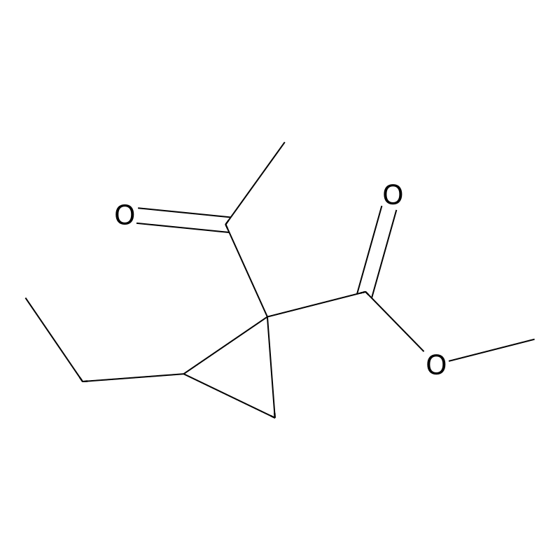 Cyclopropanecarboxylic acid, 1-acetyl-2-ethyl-, me...