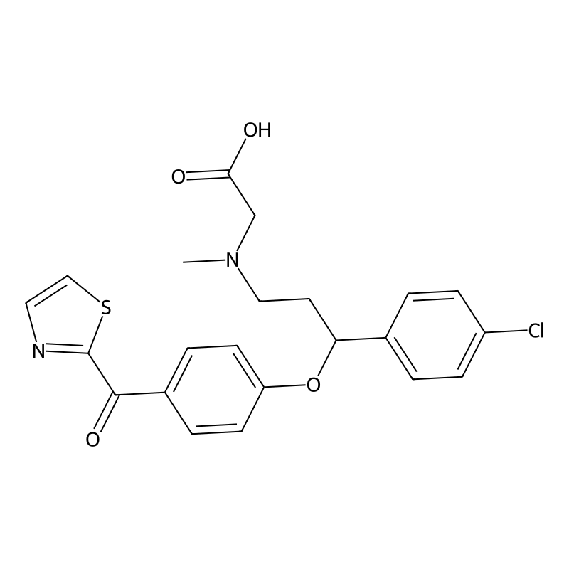 N-[2-(1H-1,2,4-triazol-5-ylmethyl)-3,4-dihydro-1H-isoquinolin-6-yl]-2-[4-(trifluoromethyl)phenyl]benzamide