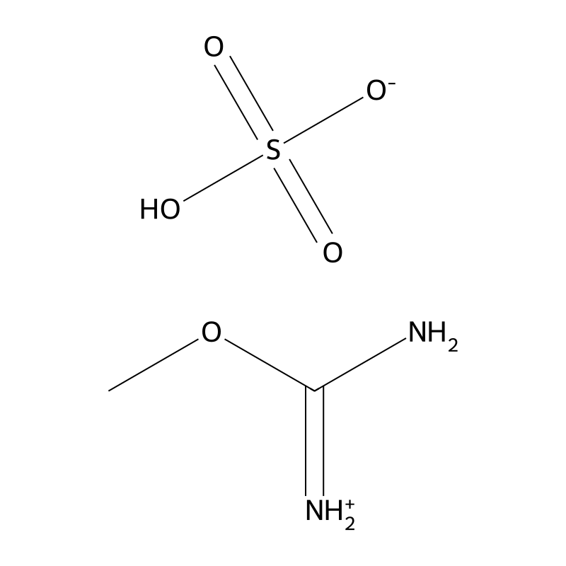 Carbamimidic acid, methyl ester, sulfate (1:1)