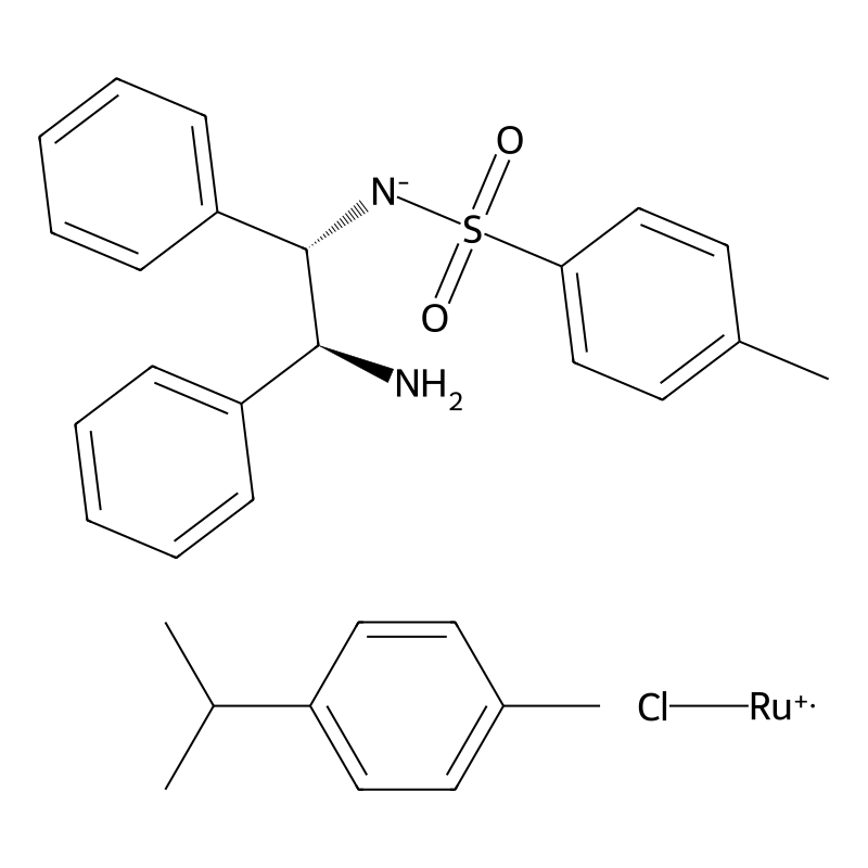 [(1S,2S)-2-Amino-1,2-diphenylethyl]-(4-methylphenyl)sulfonylazanide;chlororuthenium(1+);1-methyl-4-propan-2-ylbenzene