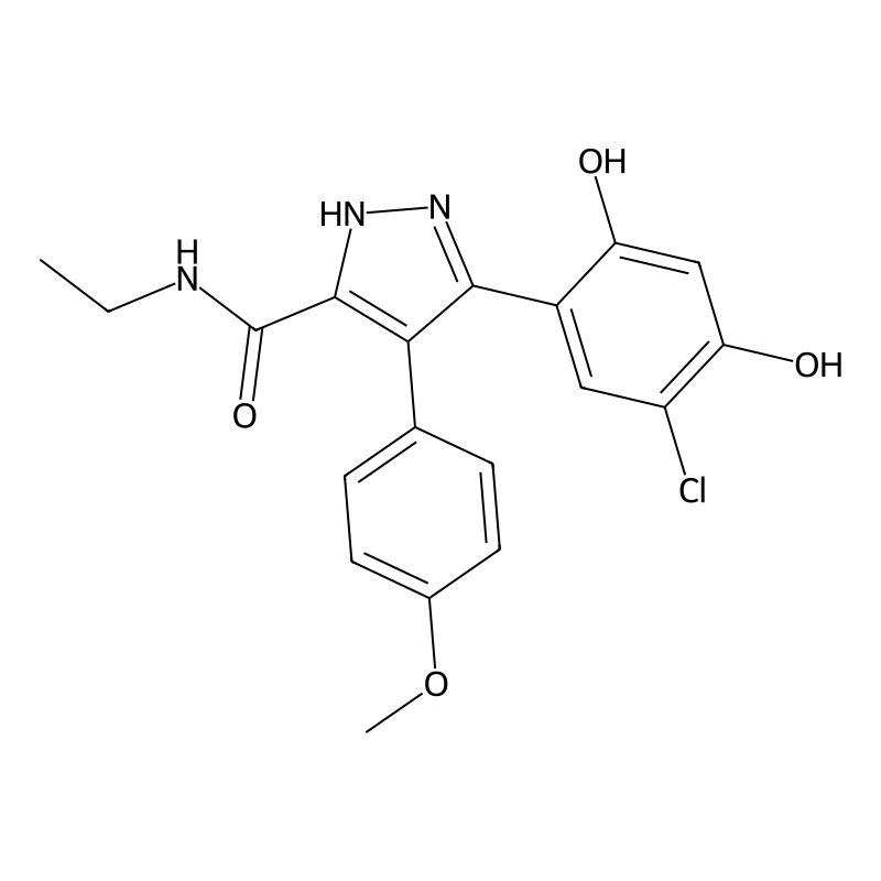 5-(5-Chloro-2,4-dihydroxyphenyl)-N-ethyl-4-(4-meth...