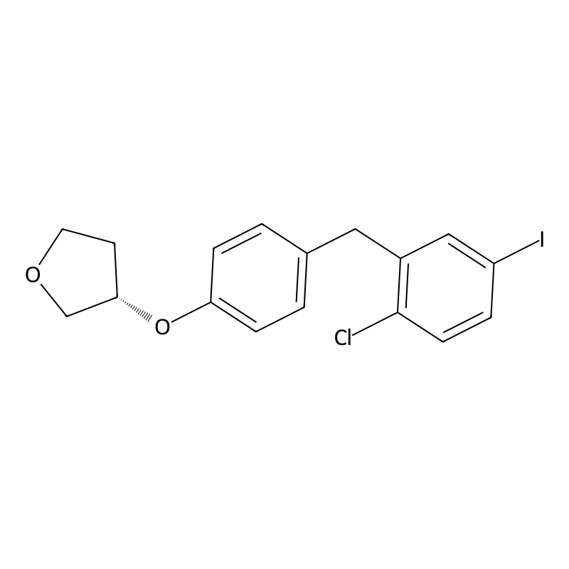 (S)-3-(4-(2-Chloro-5-iodobenzyl)phenoxy)tetrahydro...