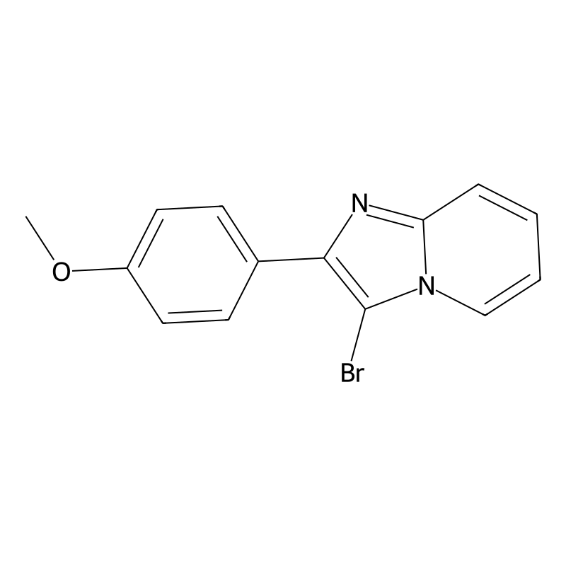 3-Bromo-2-(4-methoxyphenyl)imidazo[1,2-a]pyridine