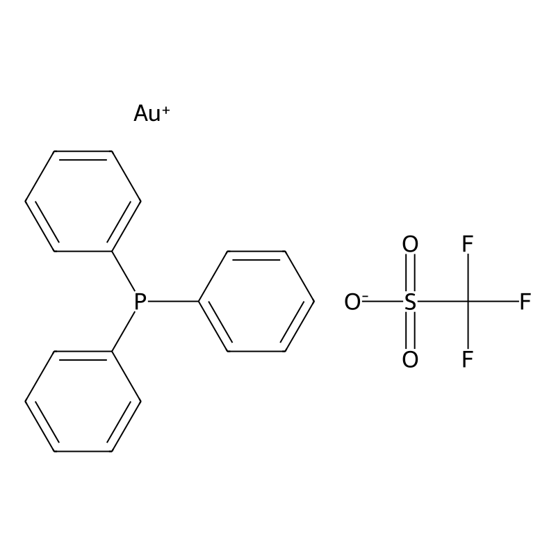 Triphenylphosphinegold(I) trifluoromethanesulfonat...