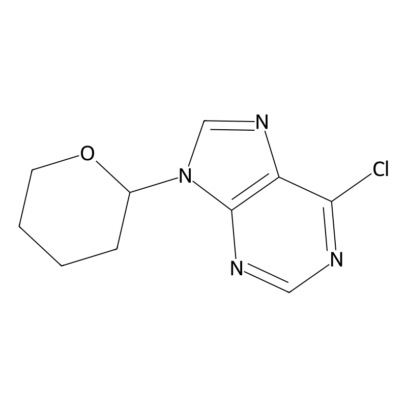 6-Chloro-9-(tetrahydro-2H-pyran-2-yl)-9H-purine