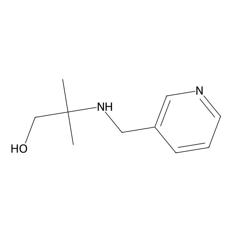 2-Methyl-2-(pyridin-3-ylmethylamino)propan-1-ol