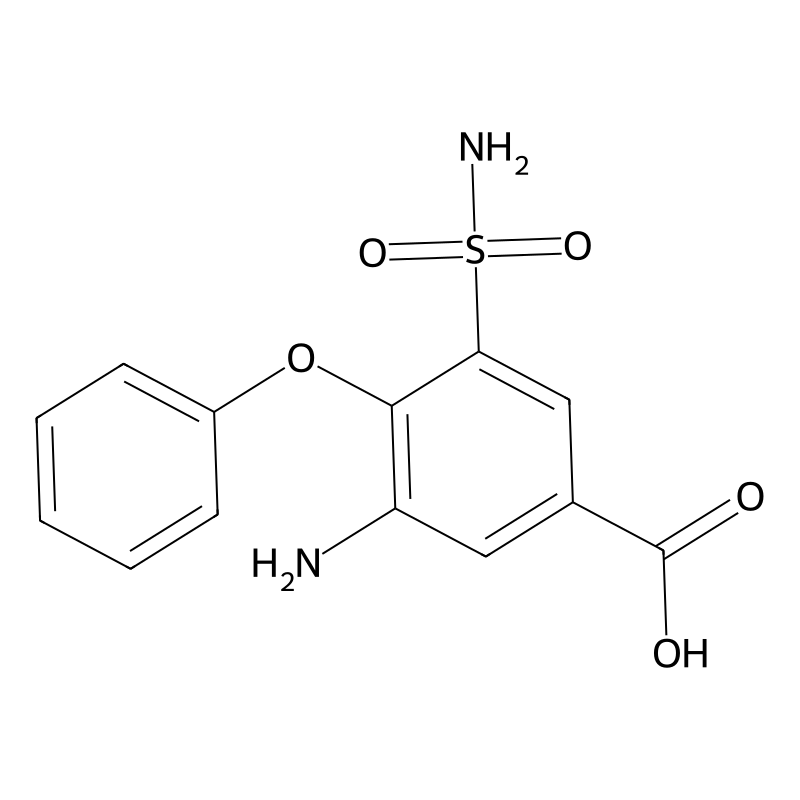 3-Amino-4-phenoxy-5-sulfamoylbenzoic acid