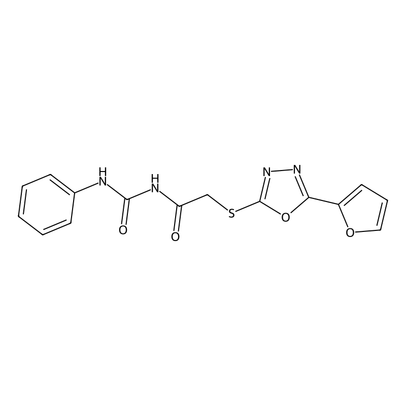 2-[[5-(furan-2-yl)-1,3,4-oxadiazol-2-yl]sulfanyl]-...