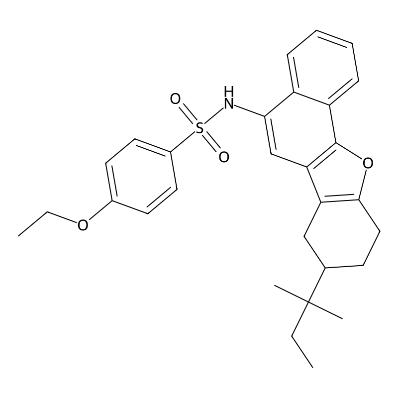 4-ethoxy-N-(8-tert-pentyl-7,8,9,10-tetrahydronapht...