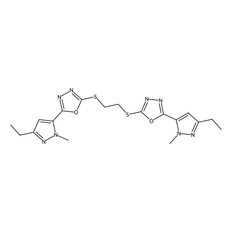 2-(5-Ethyl-2-methylpyrazol-3-yl)-5-[2-[[5-(5-ethyl...