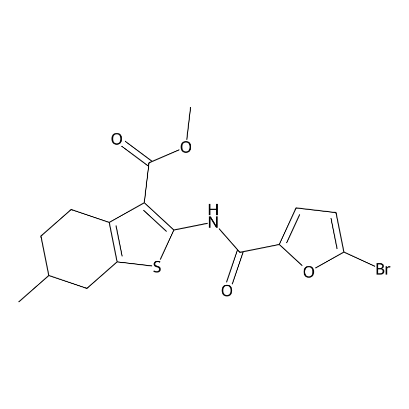 Methyl 2-[(5-bromo-2-furoyl)amino]-6-methyl-4,5,6,...