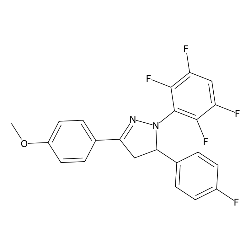 5-(4-fluorophenyl)-3-(4-methoxyphenyl)-1-(2,3,5,6-...