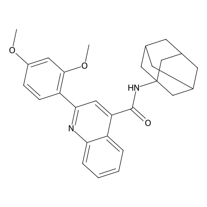 N-(1-adamantyl)-2-(2,4-dimethoxyphenyl)-4-quinolin...