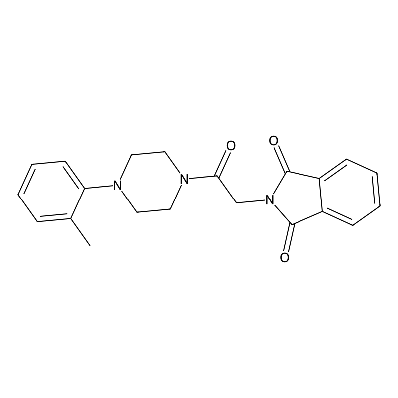2-(2-Oxo-2-(4-(o-tolyl)piperazin-1-yl)ethyl)isoind...