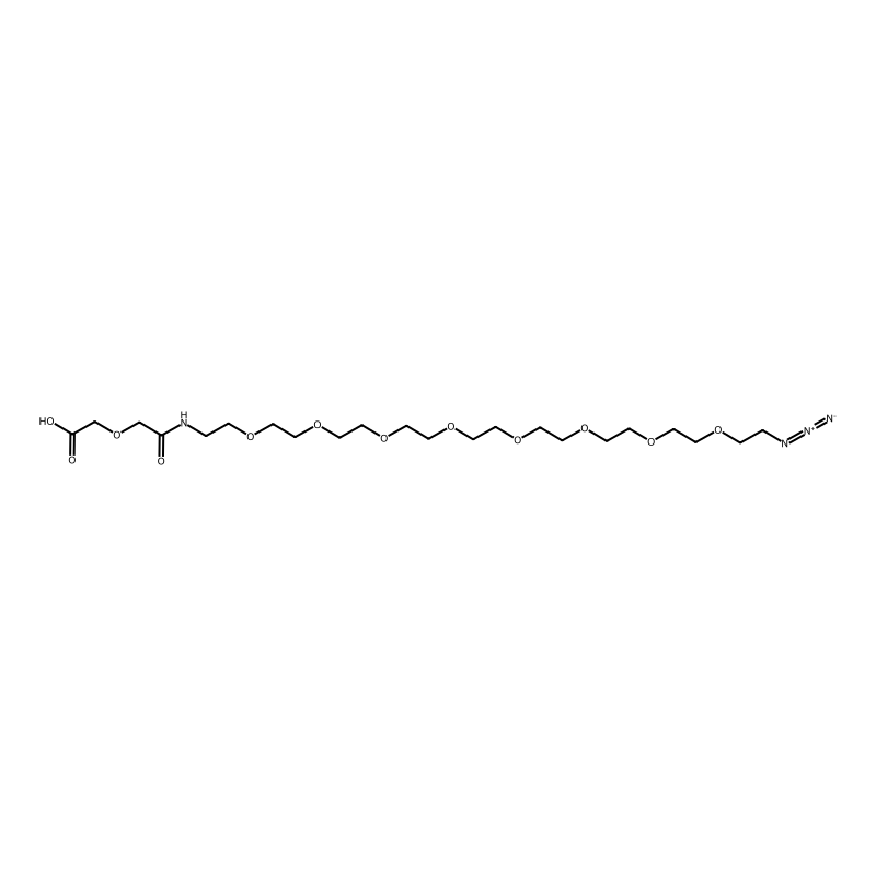 2-[2-[2-[2-[2-[2-[2-[2-[2-[2-(2-Azidoethoxy)ethoxy]ethoxy]ethoxy]ethoxy]ethoxy]ethoxy]ethoxy]ethylamino]-2-oxoethoxy]acetic acid