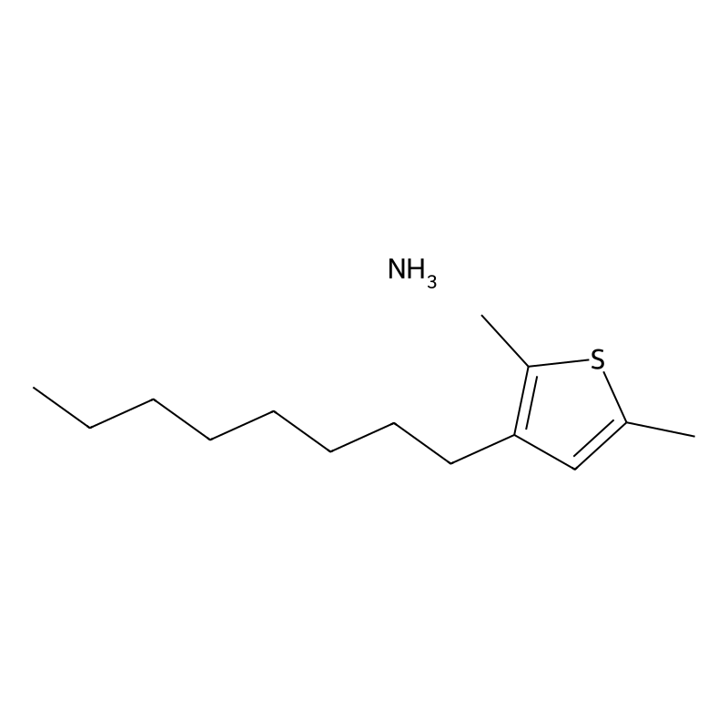 Azane;2,5-dimethyl-3-octylthiophene