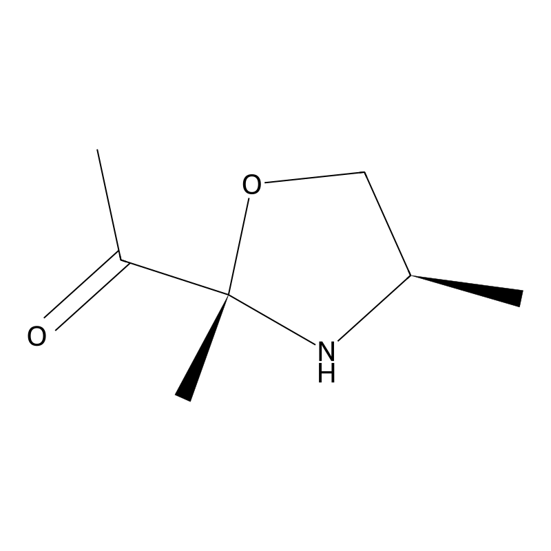 Ethanone, 1-(2,4-dimethyl-2-oxazolidinyl)-, trans-...