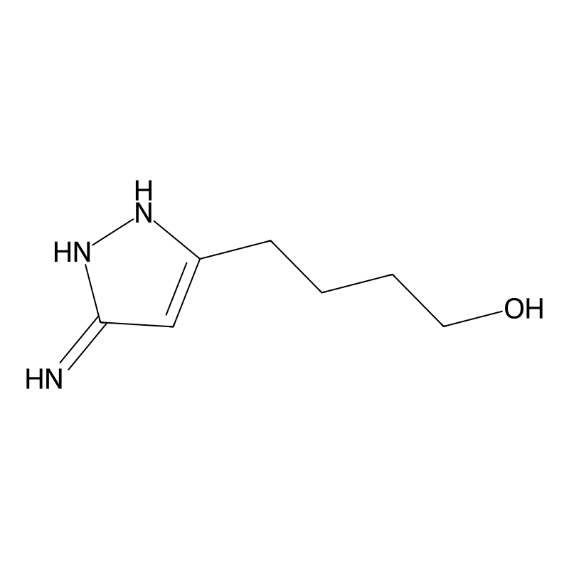 4-(5-Amino-1H-pyrazol-3-yl)butan-1-ol