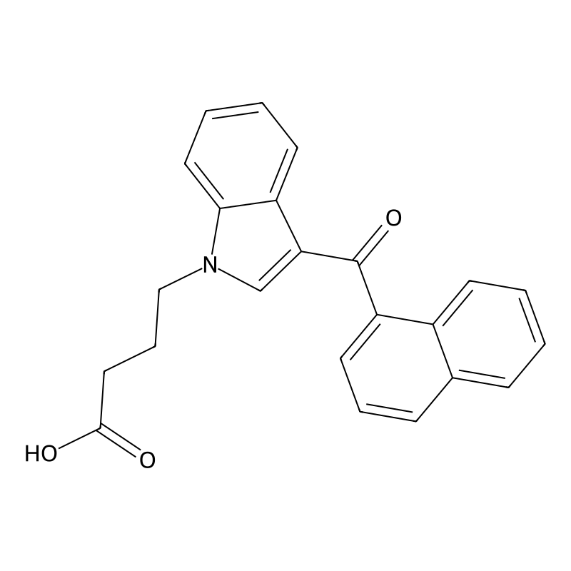 4-(3-(1-Naphthoyl)-1H-indol-1-yl)butanoic acid