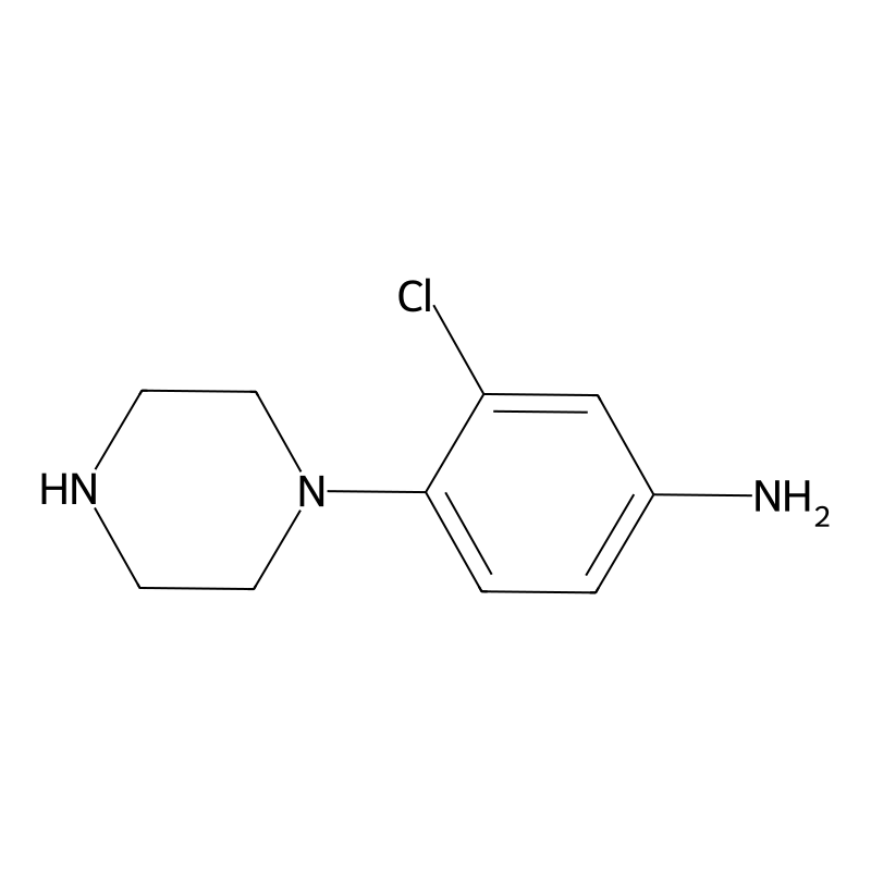 3-Chloro-4-(piperazin-1-yl)aniline