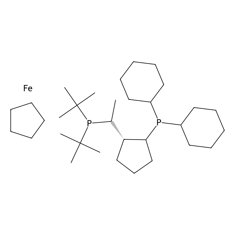 (R)-(-)-1-[(S)-2-(DICYCLOHEXYLPHOSPHINO)FERROCENYL...