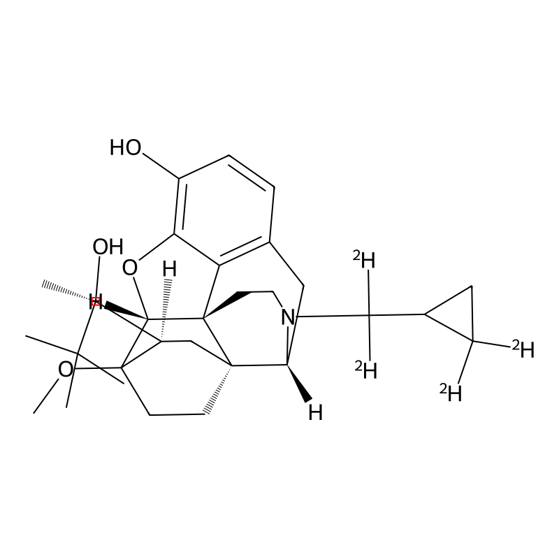 (5a,14b,18R)-17-[(2,2-2H2)cyclopropyl(2H2)methyl]-18-[(2S)-2-hydroxy-3,3-dimethylbutan-2-yl]-6-methoxy-18,19-dihydro-4,5-epoxy-6,14-ethenomorphinan-3-ol