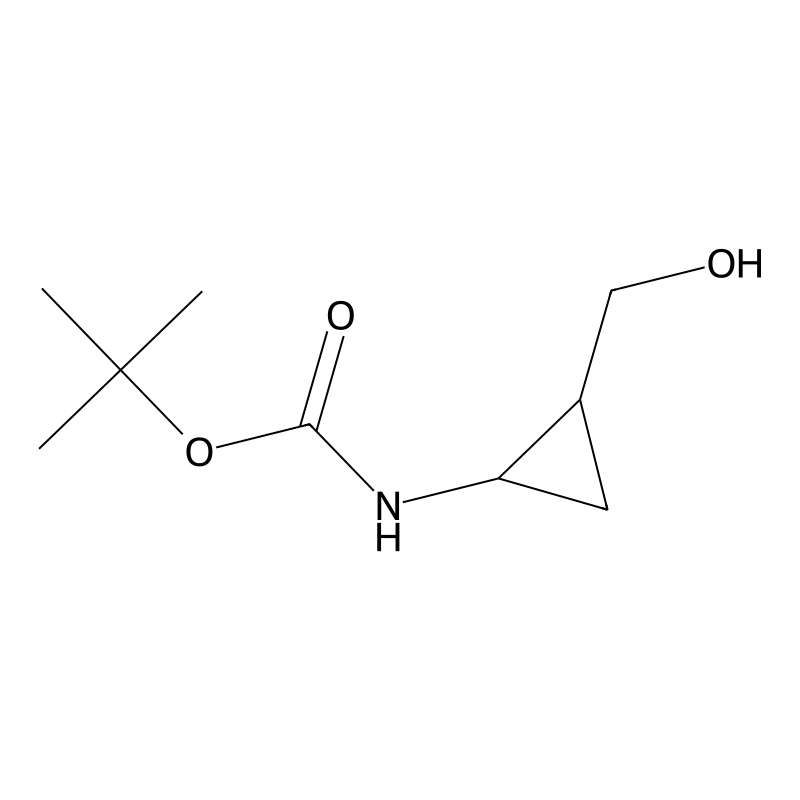 tert-butyl N-[(1S,2S)-2-(hydroxymethyl)cyclopropyl...