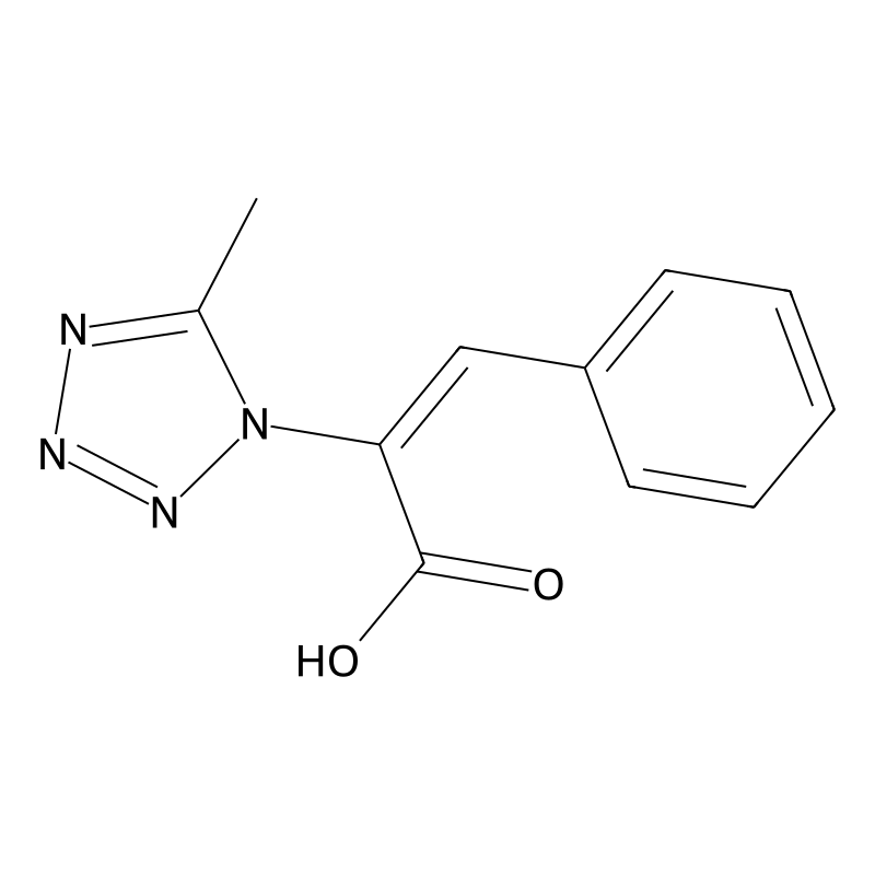 2-(5-Methyl-tetrazol-1-yl)-3-phenyl-acrylic acid