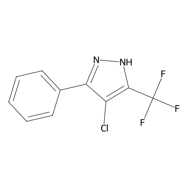 4-Chloro-5-phenyl-3-(trifluoromethyl)pyrazole