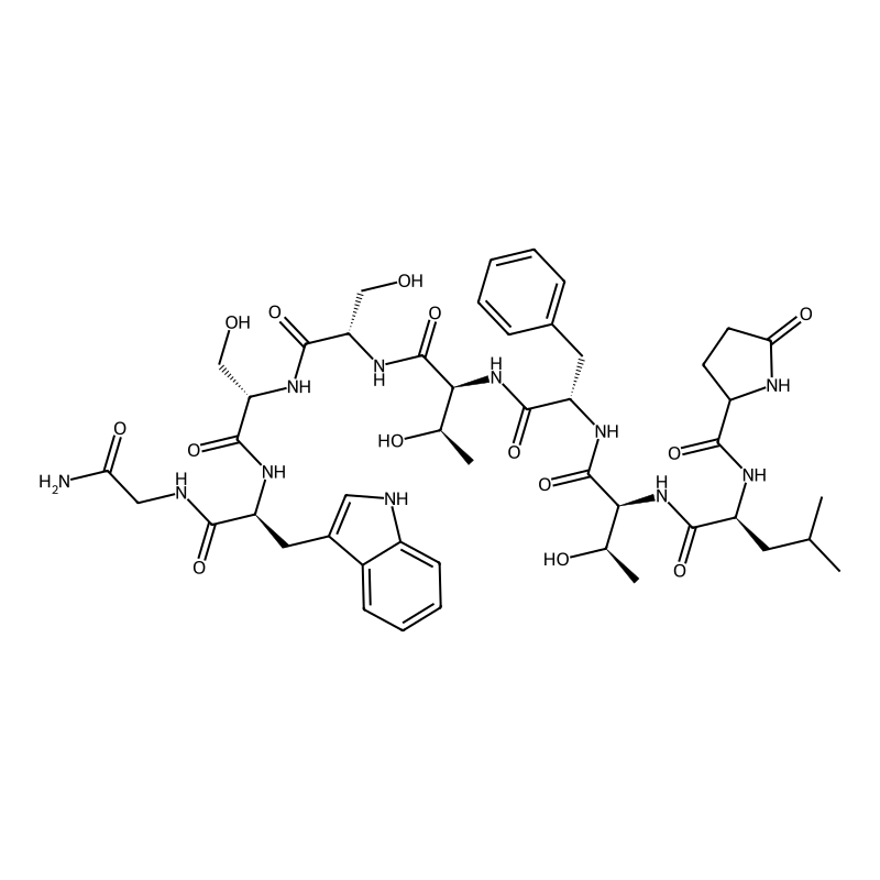 pGlu-Leu-Thr-Phe-Thr-Ser-Ser-Trp-GlyNH2