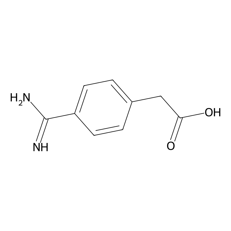 2-(4-carbamimidoylphenyl)acetic Acid