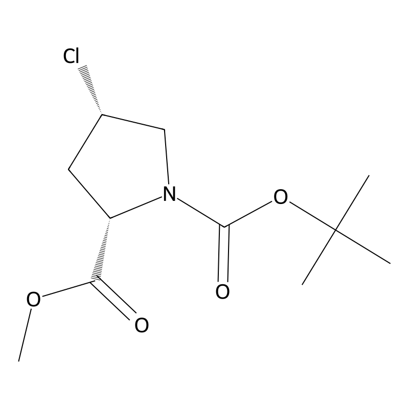 (2S,4S)-1-tert-butyl 2-methyl 4-chloropyrrolidine-...