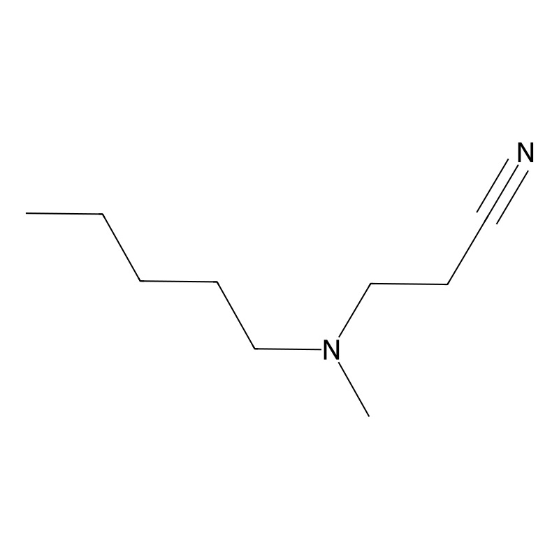 3-[Methyl(pentyl)amino]propanenitrile