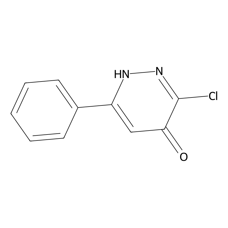 3-Chloro-6-phenylpyridazin-4-OL